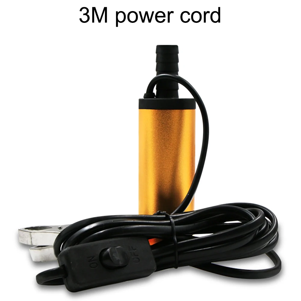 12 V/24 V автомобиль электрический масляный насос дизельного топлива масла воды погружной насос с включения/выключения моторное масло насос для перекачки Oc11