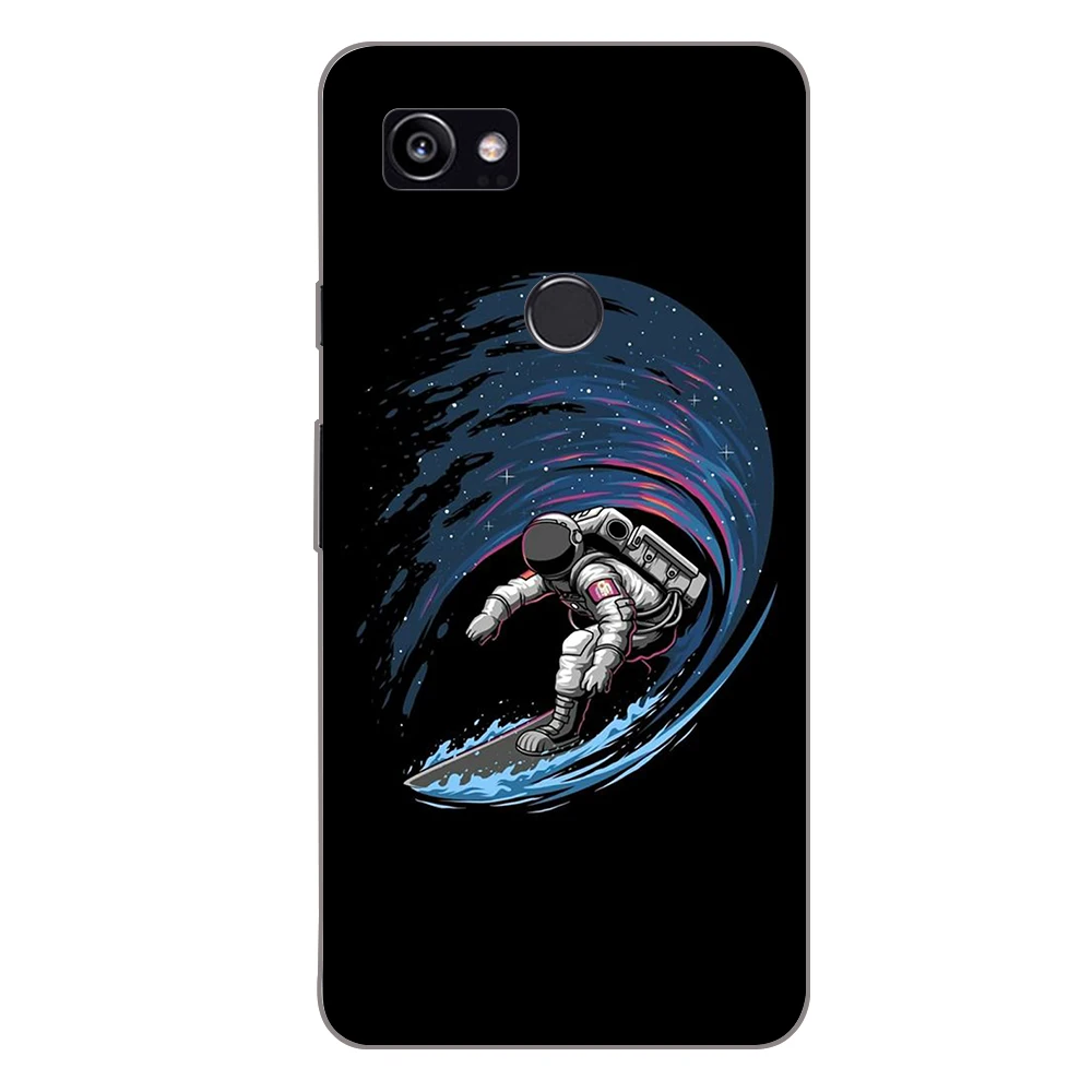 Чехол ciciber астронавт Луна звездное небо для Google Pixel 3 2 3a 4 XL мягкий чехол из ТПУ 3XL 3aXL