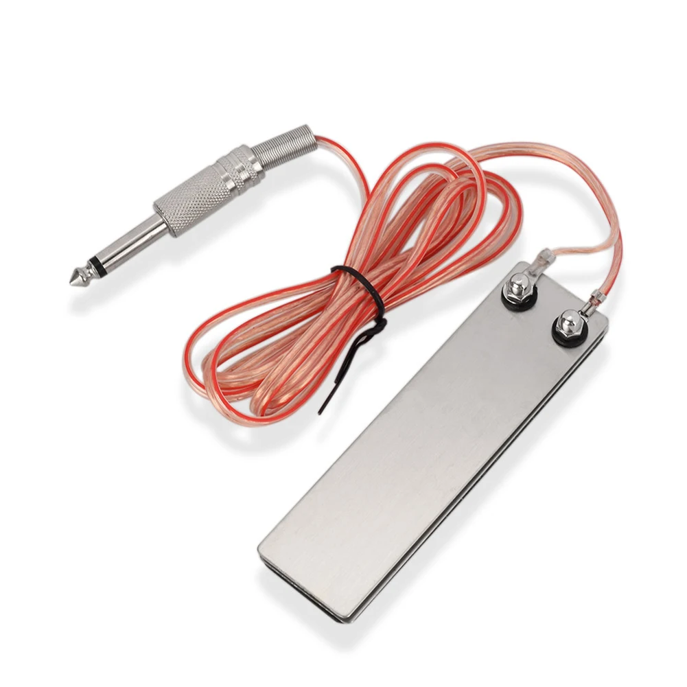 Mini Stainless Steel Foot Pedal Switch Controller Tattoo Power Supply Machine Footswitch + 5ft Clip Cord Accessory Tools | Красота и