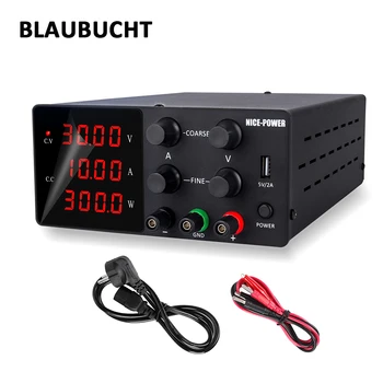 

DC Lab 4Digits USB 30V10A Adjustable Switching Power Supply LCD Screen Digital Regulated Modul Laboratory Bench Power Source