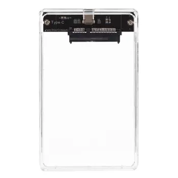 

Plug & Play USB 2.5 HDD Case Type-C to SATA Hard Drive Box for 2.5 "Hard Drive Type-C to Sata Mobile Hard Disk Box