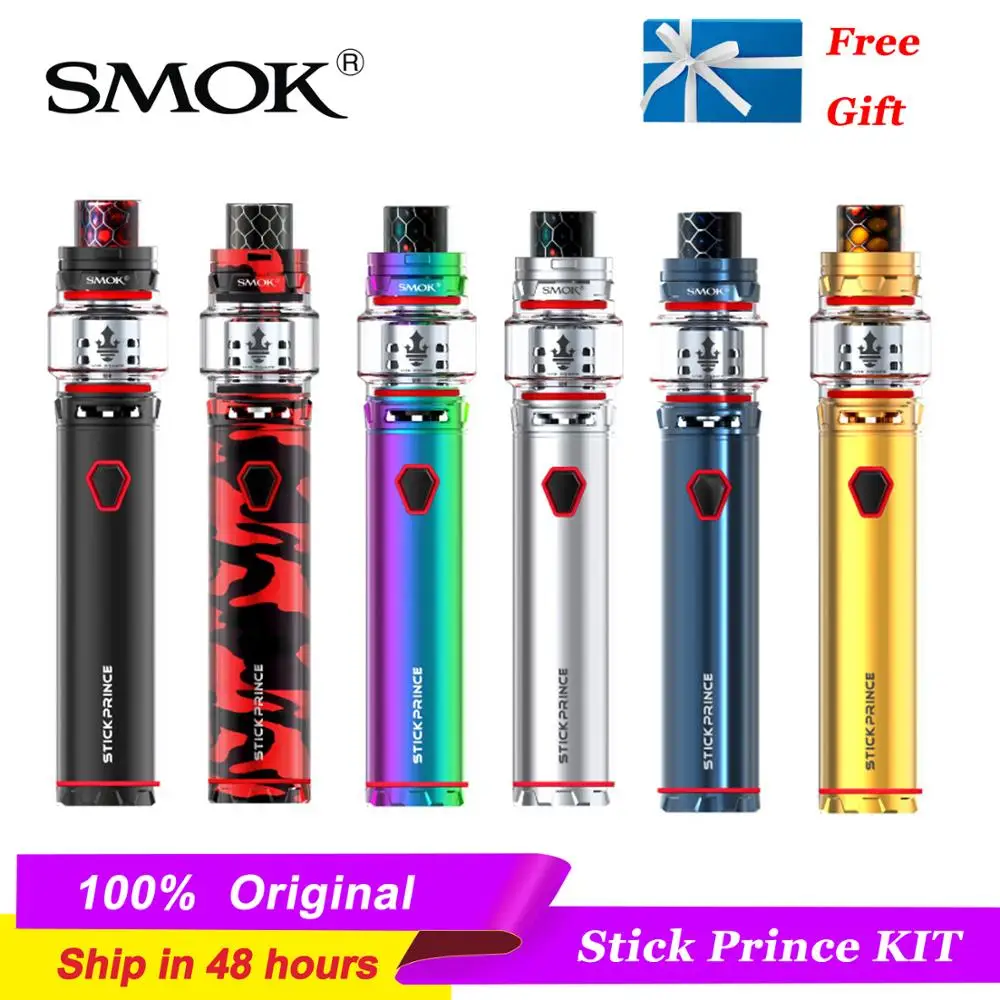 Электронных сигарет SMOK Придерживайтесь принц 8 мл Ёмкость 3000 мА/ч Батарея V12 M4