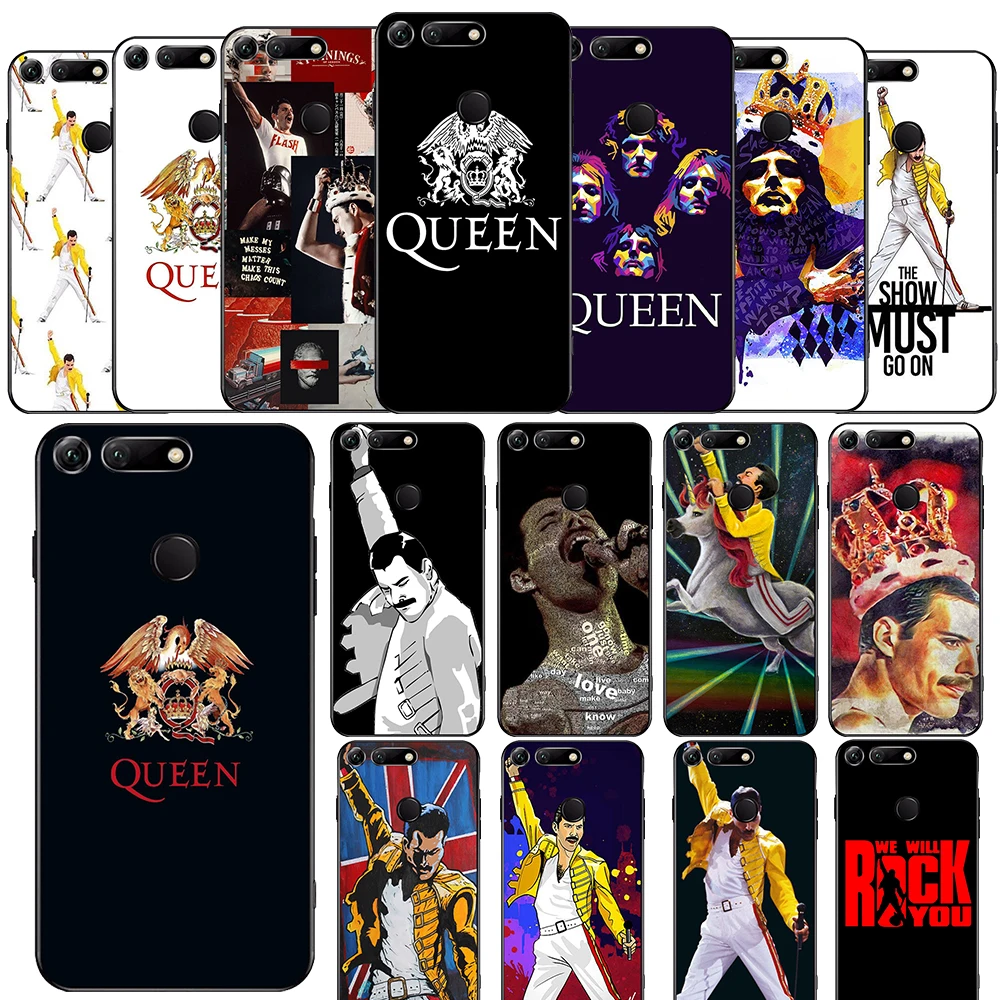 Мягкий ТПУ чехол Freddie Mercury Queen band для Huawei Honor 20 9X Pro P Smart Plus Z Mate 30 Lite View Nova 5i |
