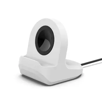 

Universal Silicone Charge Stand Holder Dock for -Samsung -galaxy watch 3 R840 R850 active 1/2 SM-R500 SM-R820 SM-R830