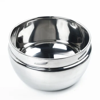 

Stainless Steel Double Layer Lunch box Round Bento Thermos Lunch Box Food Container Hot 0.8L 1L 1.3L offices school supplies