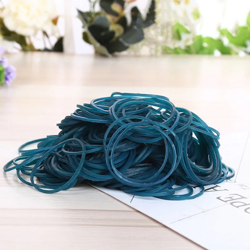 Colorful Rubber Bands School Office Home Industrial Ring Elastic Rubber  Band Stationery Package Dia15/19/25/40/50mm Width 1.5mm