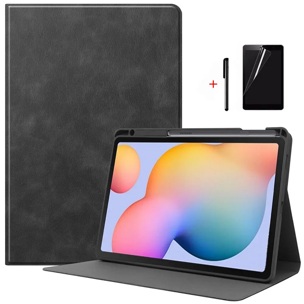 Умный чехол iBuyiWin из ПУ кожи премиум класса для Samsung Galaxy Tab S6 Lite 10,4 дюйма, чехол для планшета с диагональю 10,4 дюйма и держателем для ручки S|Чехлы для планшетов и электронных книг| | АлиЭкспресс