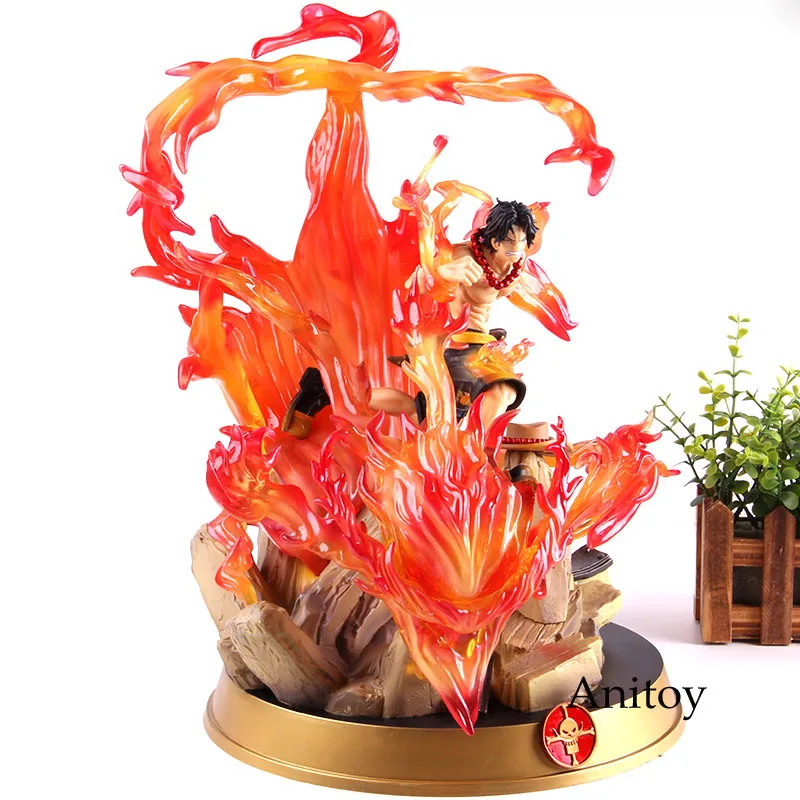 Аниме Фигурка one piece Portgas. D. Ace GK статуя украшения игрушки one piece Ace фигурка ПВХ Коллекционная модель игрушки