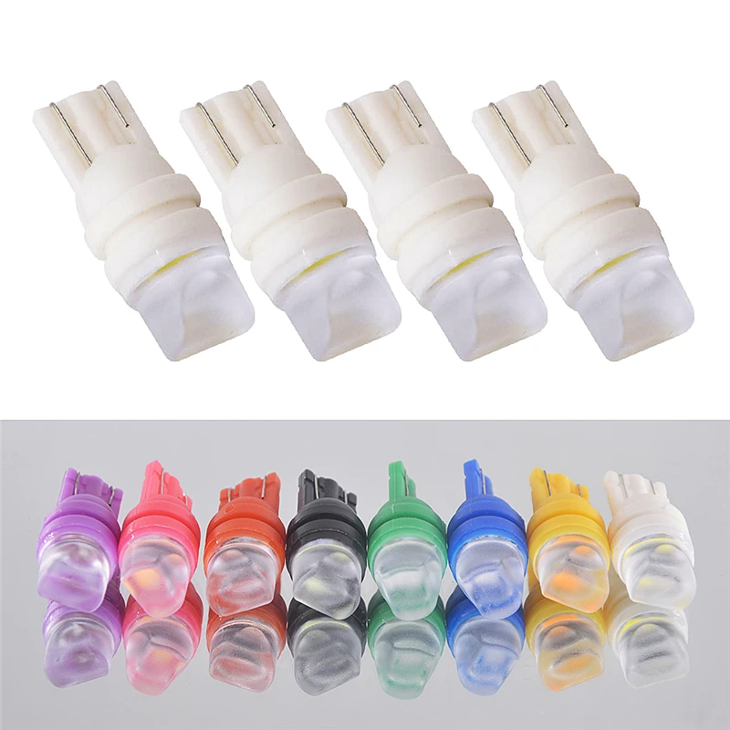 100x Авто T10 194 W5W светодиодный 168 RGB чип Автомобильный светодиодный поворот стороны номерного знака светильник лампа AC/DC 12V