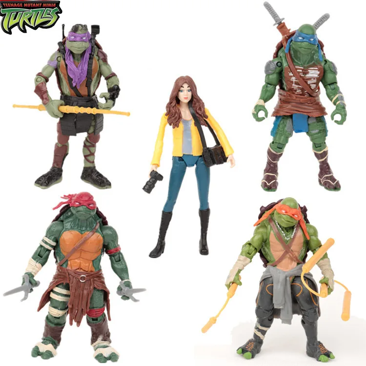 

Teenage Mutant Ninja Turtles Garage Kit New Style Movable Joint 5-Set