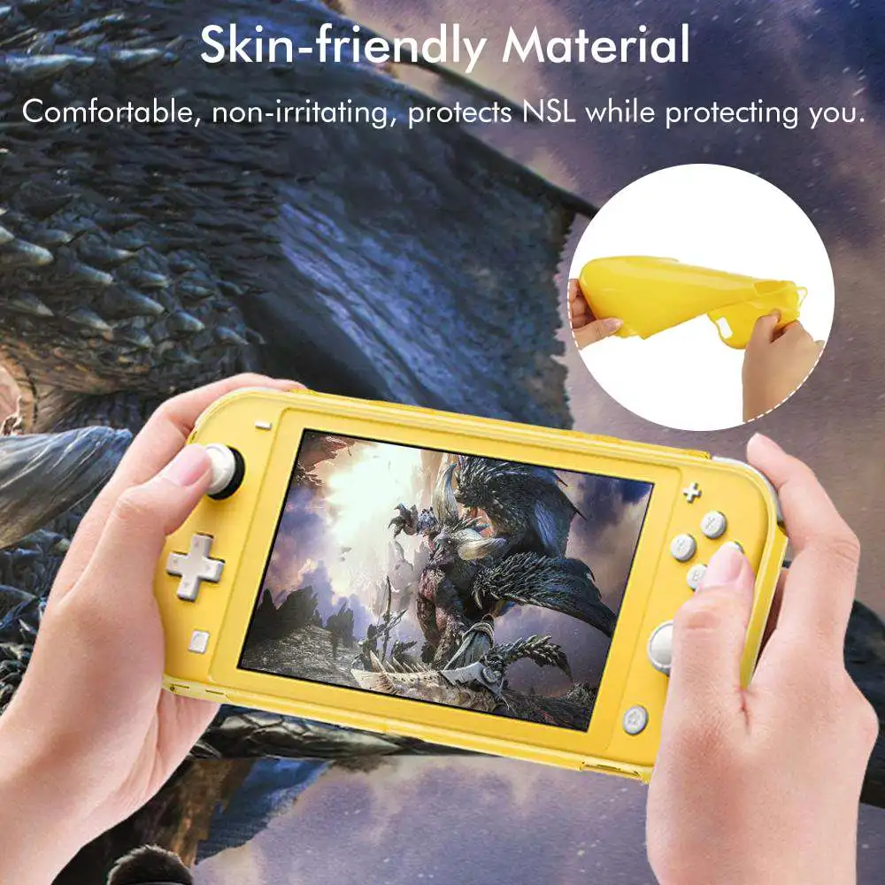 Игровой чехол TPU чехол для Switch Lite мягкий Противоскользящий чехол для игровой консоли защитный чехол для N-Switch Lite Switch Mini Console