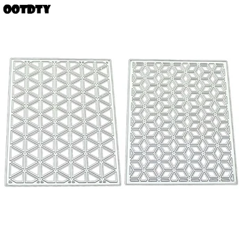 

Lattice Metal Cutting Dies Stencil Scrapbooking Album Stamp Paper Card Embossing Decor