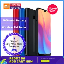In Stock Xiaomi Redmi 8A Глобальная версия 2 Гб оперативной памяти, 32 Гб встроенной памяти, Смартфон Snapdragon 439 Octa Core 5000 мАч 6,2" 12MP Камера 4G мобильный телефон чехол для мобильного телефона