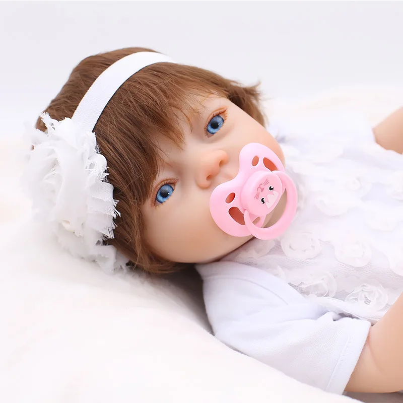 

Auda Reborn Baby Doll Model People Infant Realistic Fake Baby Vinyl All Soft Early Education Toy Electricity Supplier Genuine Pr