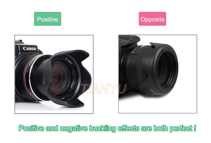 2-Reverse lens hood