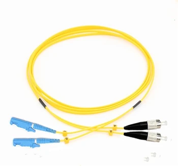 

Fiber Patch Cord Jumper Cable E2000/UPC-FC/UPC SM Duplex 1-15m
