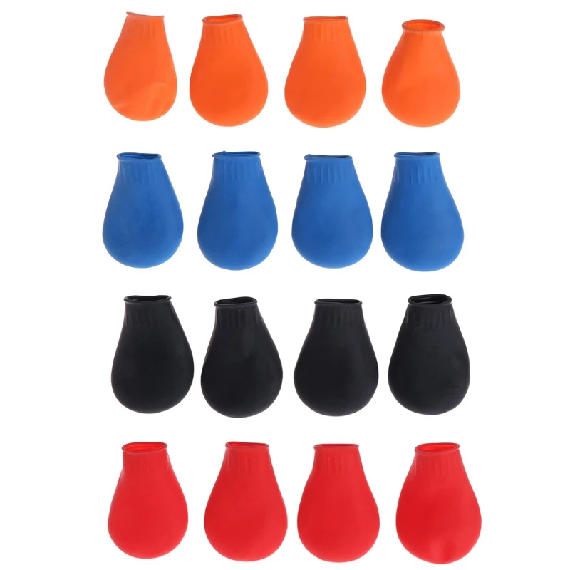 

Pets Boots Waterproof Rubber Rain Shoes Non Slip Outdoor Dog Puppy Candy Color J6PD