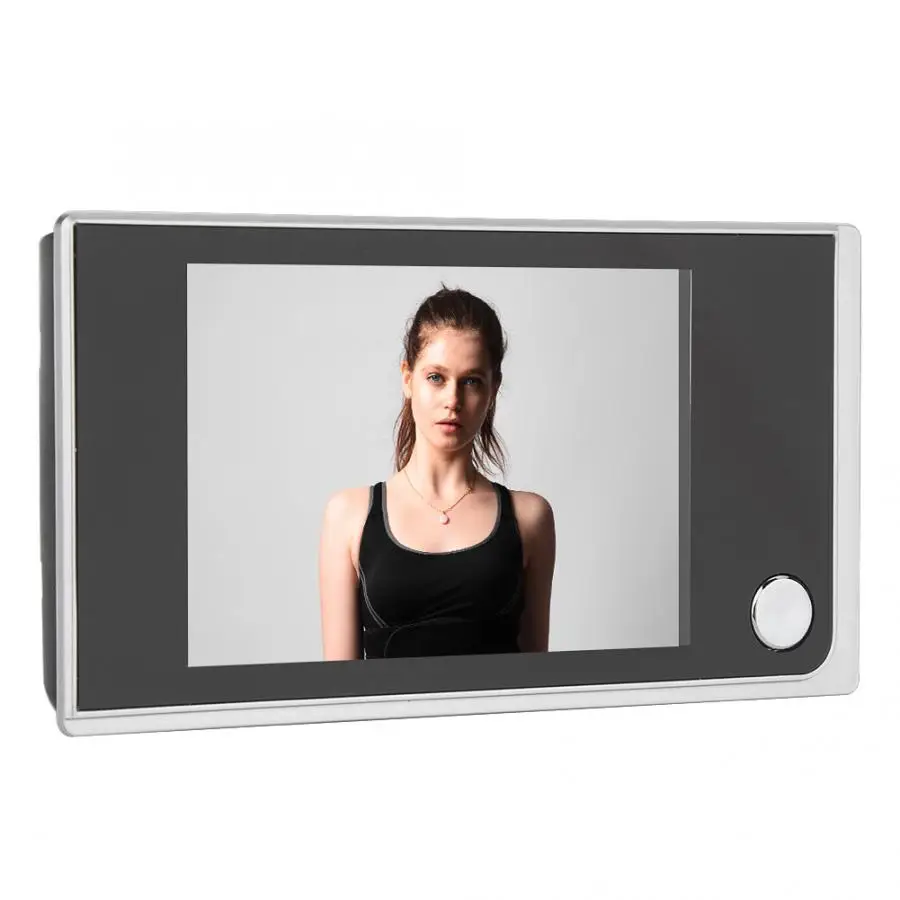 3," цифровой lcd 120 градусов зритель фото визуальный мониторинг электронная камера кошачий глаз