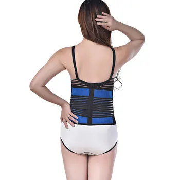 

AOFEITE Neoprene Breathable Waist Support Belt Orthopedic Lumbar Brace Reduce Waist Pressure Posture Lower Back Corrector S-4XL