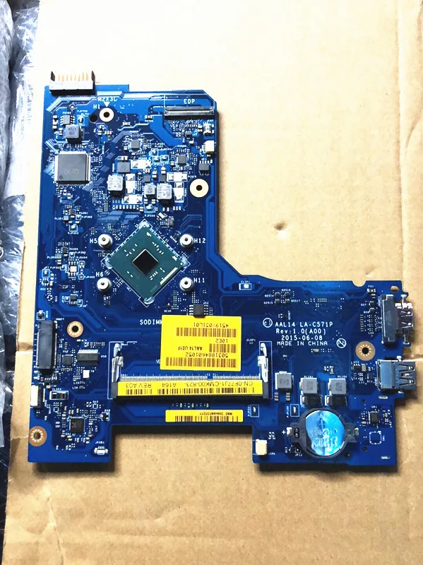 Для-dell-inspiron-15-5000-5552-материнская-плата-la-c571p-с-n3700-Процессор-ddr3