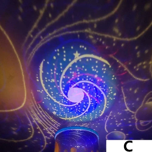 Звездное небо Мастер проектор ночник светодиодный волшебный Астро звездный свет галактика Звездные ночные светильники настольный декор для спальни - Испускаемый цвет: Style C