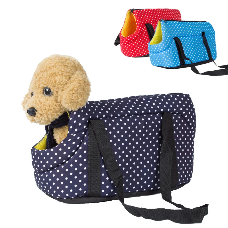 Bolsa de viaje portátil para mascotas, bolsa de malla transpirable para cachorros y gatos, portador de Chihuahua