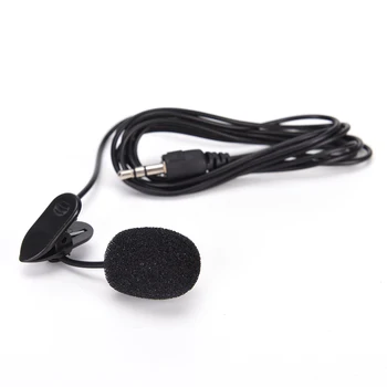 

Universal Portable Mini Microphone Headset Lapel Lavalier Clip 3.5mm Microphone For Speech Teaching Conference Guide Studio Mic