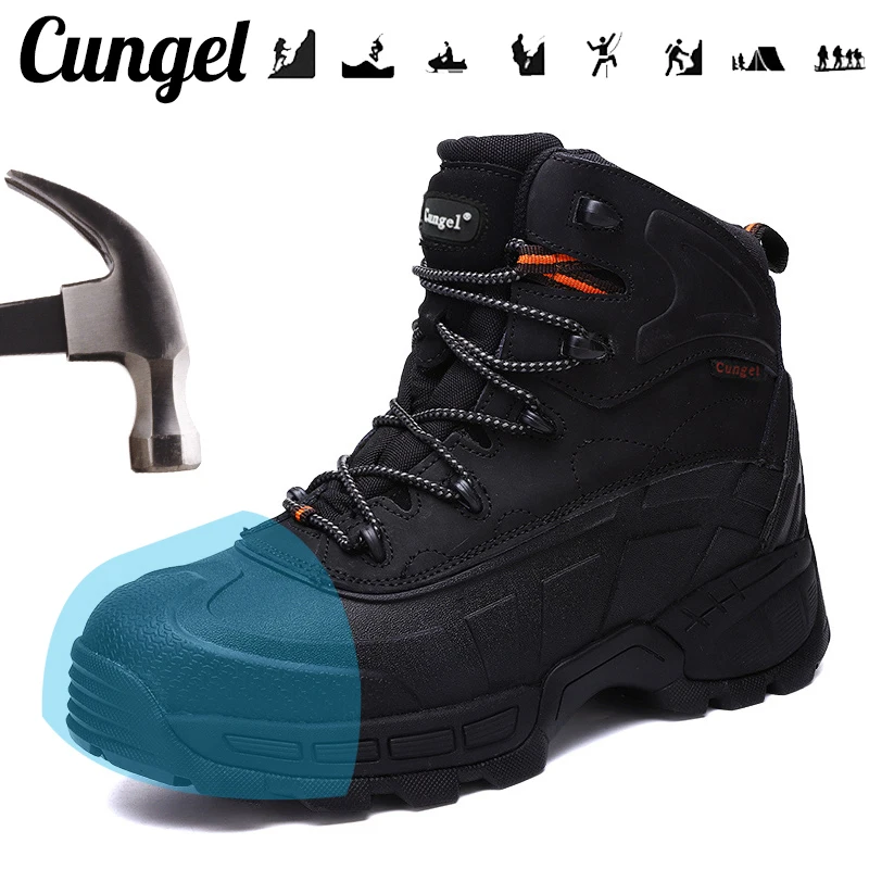 waterproof safety hiking boots