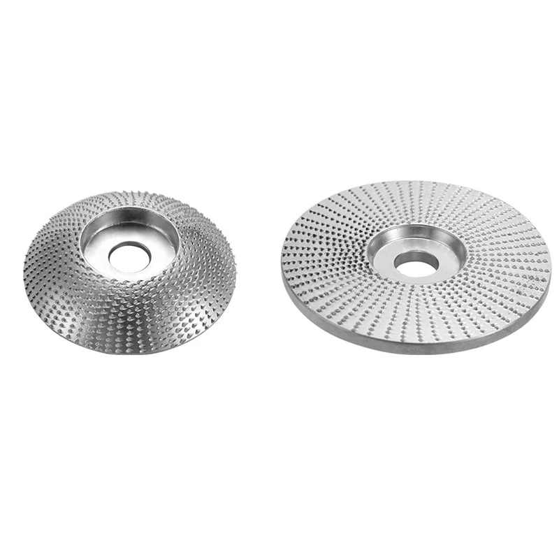 

5/8 Wood Angle Grinding Wheel Sanding Carving Rotary Tool Abrasive Disc for Angle Grinder Tungsten Carbide Coating Bore Shaping