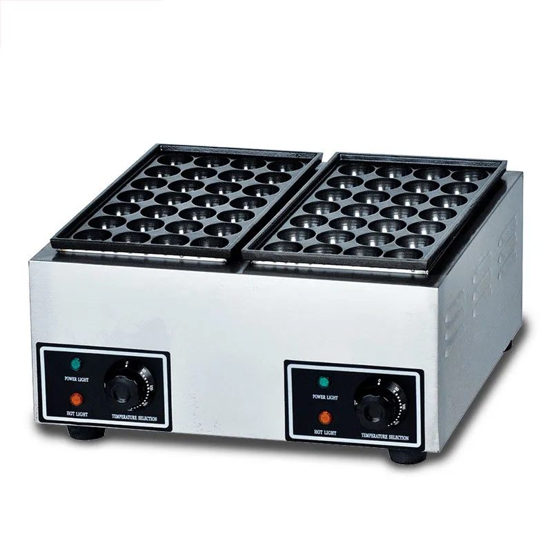 BS-56B 4000W Double Plate Electric Octopus Balls Furnace Octopus Balls Machine Small Balls Machine Leisure Snack Electric Stove