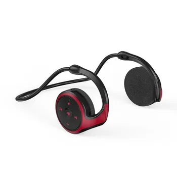 

Head-mounted Bluetooth Headset Running Ear Hook Bone Conducting Earphone 450mAh Earphone Sports Bluetooth Headset Support TF FM