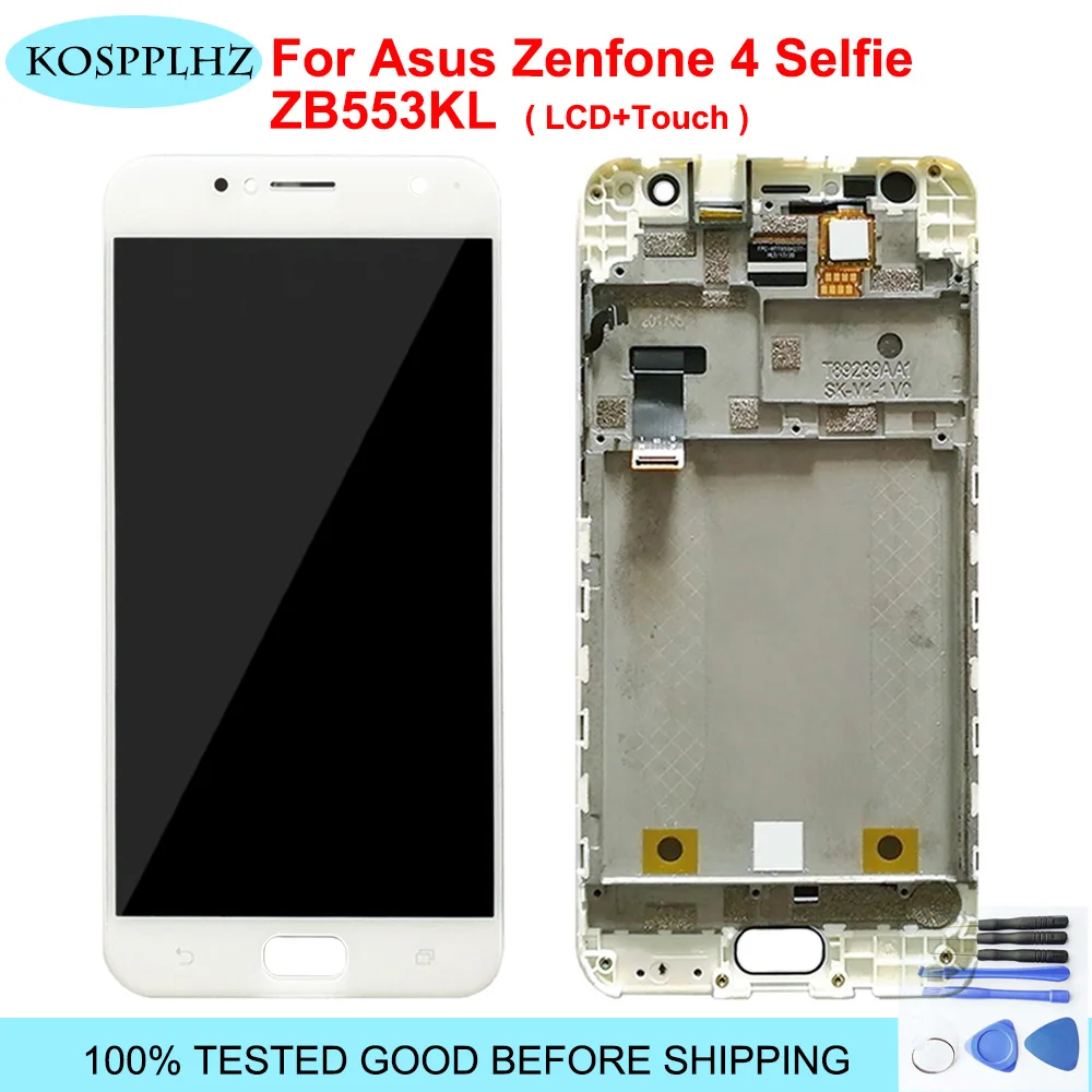 Для Asus Zenfone 4 Selfie ZB553KL X00LD X00LDA ЖК-дисплей + сенсорный экран дигитайзер в сборе 5
