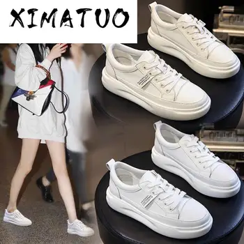 

women's shoes, genuine leather, white-and-white shoes, women's casual shoes, shoes woman leather sneakers white shoes