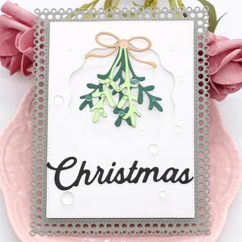 

YPP CRAFT Mistletoe Branches Metal Cutting Dies Stencils for DIY Scrapbooking Decorative Embossing DIY Paper Cards