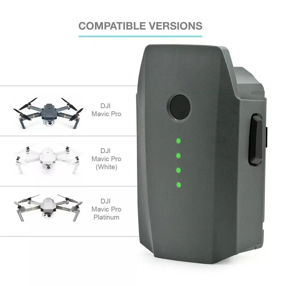 Mavic Drone Inteligente Vôo Bateria 3830 Mah 11.4v Baterias Originais Acessórios Dji Pro - Image 6