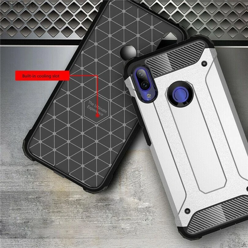 Hybrid Rugged Armor Case For Xiaomi Redmi S2 4S Note 5 6 Pro Plain 2in1 Cover 4 4A 5A 6A Prime DYee |