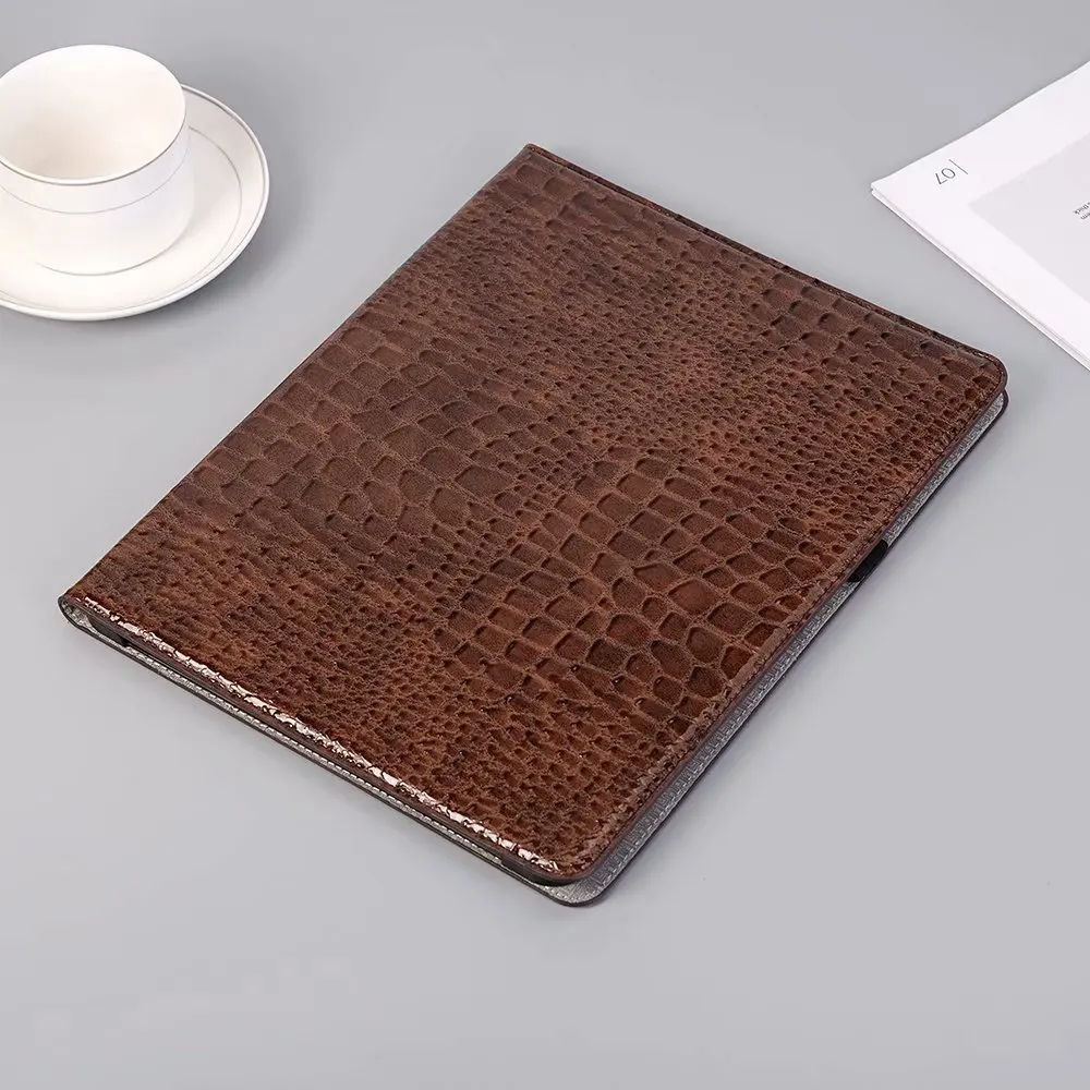 Чехол для планшета Ipad Pro 12 9 дюйма 2018 с крокодиловым узором кожаный защитный чехол