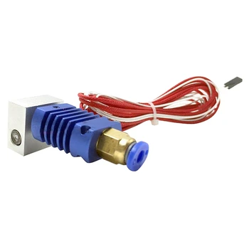 

3D Printer CR8 Extrusion Head, Hotend Set Kit 1.75mm Filament 0.2mm-1mm Brass Nozzle 12V