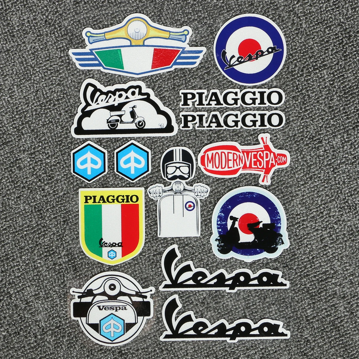 Виниловые наклейки для мотоцикла PIAGGIO VESPA GTS GTV LX LXV LT PX PRIMAVERA 50 125 150 200 250 300 300IE |