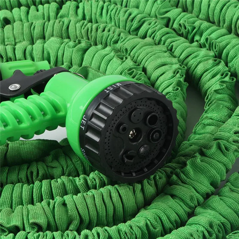 25FT-200FT Garden Hose Expandable Magic Flexible Water Hose EU Hose Plastic Hoses Pipe With Spray Gun To Watering Car Wash Spray - Image 4