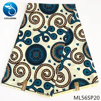 

LIULANZHI African wax fabrics 2020 Fashion style ankara real wax fabric ankara african wax for dress ML56SP12-ML56SP24