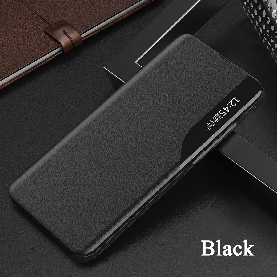 Flip A51 A71 A21s Case for Samsung Note 20 10 9 8 S20 Ultra S10 S9 S8 Plus A50 A70 A30 Magnetic PU Leather Hard PC Stand Cover