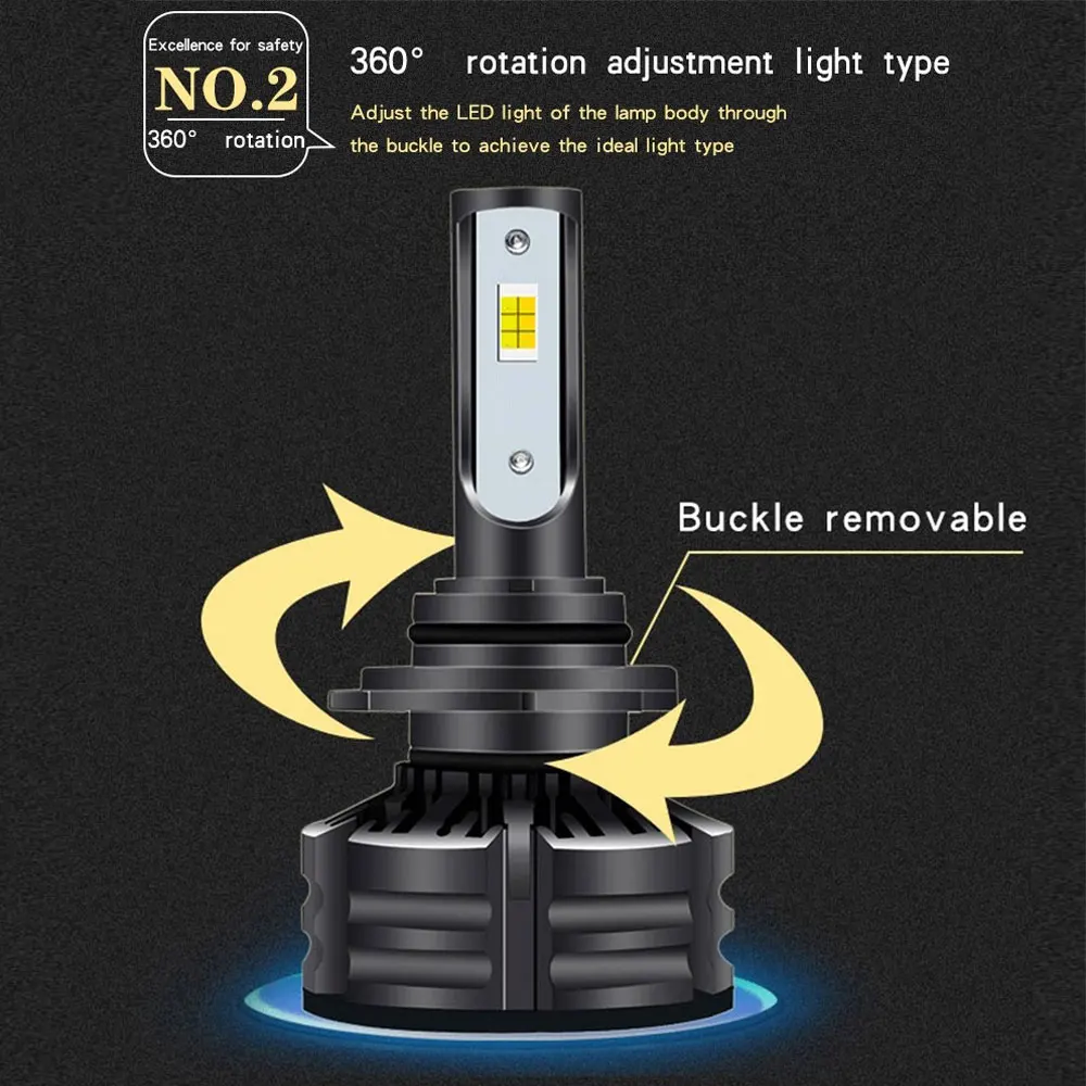 2 шт. головной светильник H4 led H7 H11 H1 9005 HB3 9006 HB4 Авто heaadlamp H11 светодиодный автомобильный светильник Светодиодная супер яркая 3000k 4300k 6000k 12V 28W