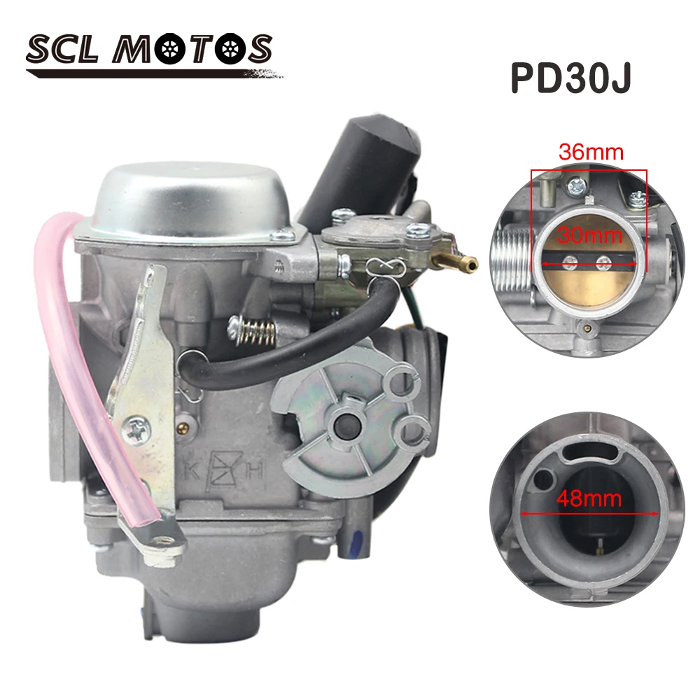 Карбюратор SCL Moto 30 мм для мотоцикла КАРБЮРАТОР PD30J 250 куб. См скутера квадроцикла 172