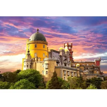 

New DIY Fashion Diamond Art Portugal Modern Landscape Full Drill Diamond Painting Kit Diamond Embroidery Home Decoration