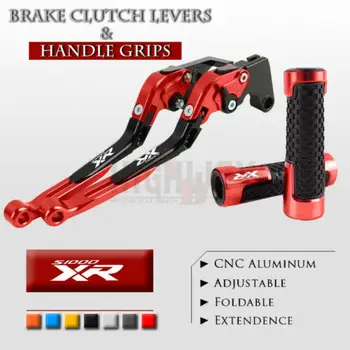 

CNC Aluminum Adjustable Brake Clutch Levers Handlebar Grip Handle Hand Grips For BMW S1000XR 2010-2019