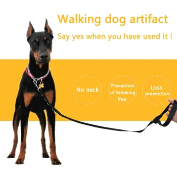 

Dog Leash Running Walk Train For Large Small Cat Pets Leashes Dogs Leash Rope Nylon Tenacity