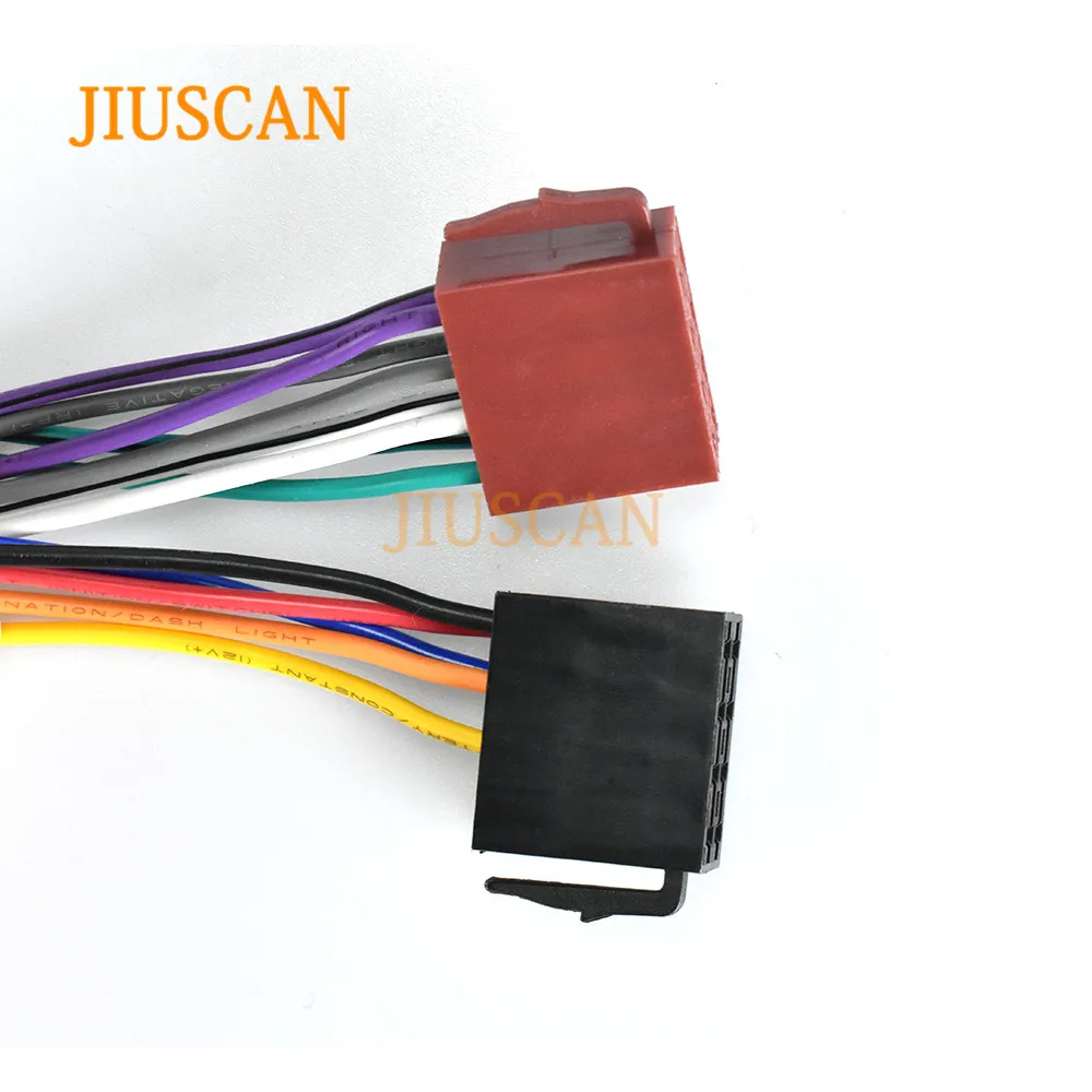 JIUSCAN 12-037 ISO радио для FORD Fusion Fiesta для LAND ROVER freelander 2005+ проводка f-жгут провода кабель штекер Адаптер стерео
