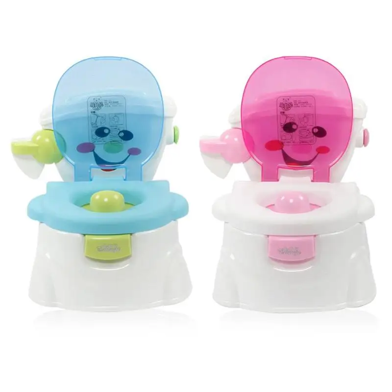

Portable Cute Baby Potty Multifunction Toilet Seat Girls Boy Training Pot comfortable backrest cartoon cute pot potty toilet