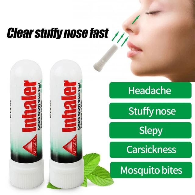 Poy sian Mark-inhalador Nasal de Tailandia, 3 piezas, 2 palos, cilindro de  menta, chorro de aceite, refrescante, Breezy asma - AliExpress